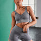 Seamless Padded Sports Bra