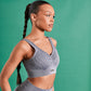 Grey Sports Bra for Women