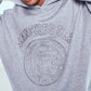 Grey Marl Oversized Unisex Hoodie